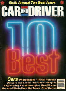 CAR & DRIVER 1988 JAN - PANTHER SOLO 2, RX-7, ROUSH